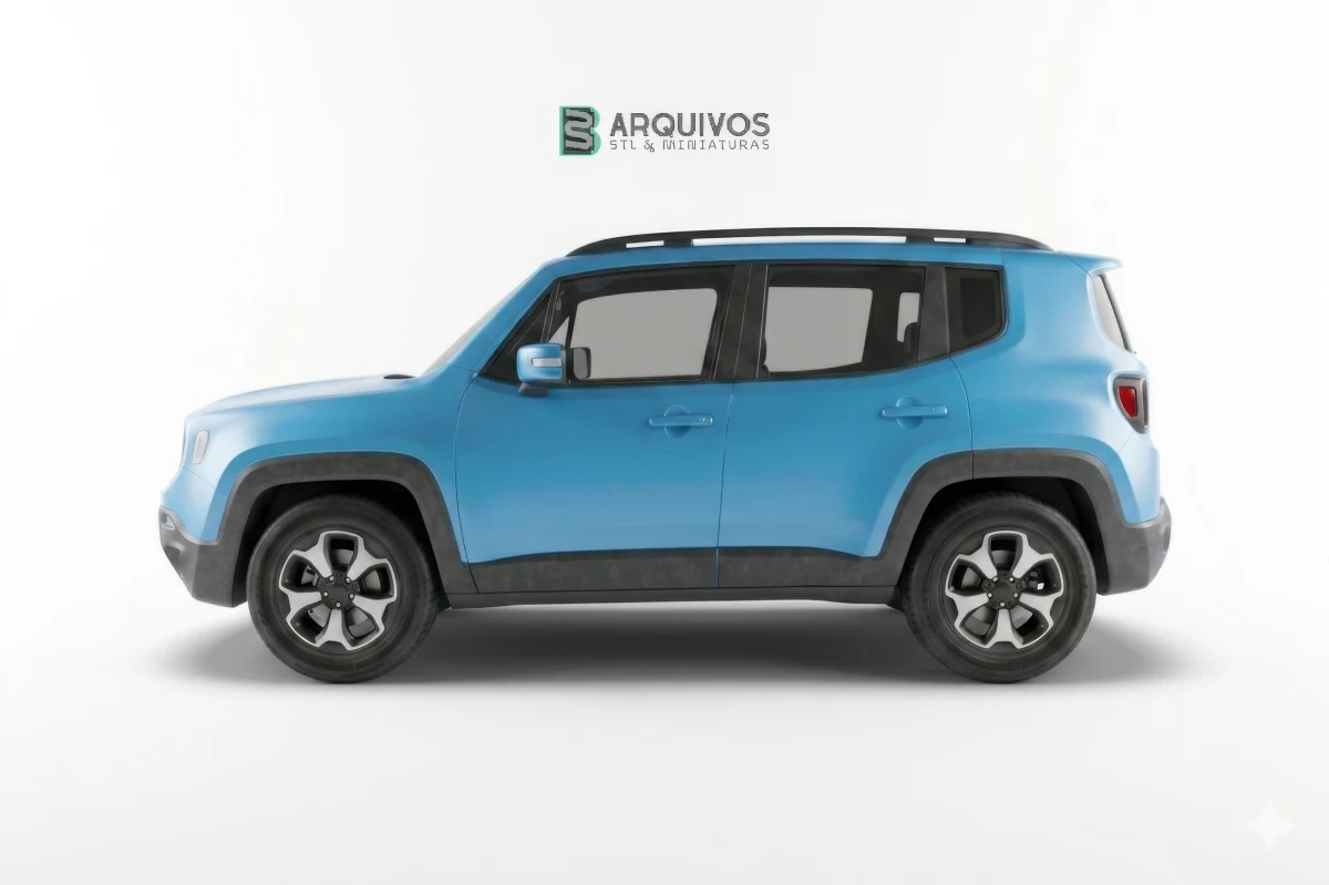 Modelo 3D STL - Jeep Renegade Trail-Hawk 2020 — foto 4